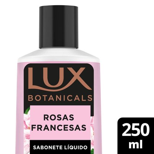 Sabonete Líquido Rosas Francesas Óleos Hidraflorais Lux Botanicals Frasco 250ml