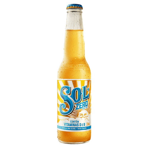 Cerveja-Pilsen-Zero-Alcool-Sol-Garrafa-330ml Cerveja-Pilsen-Zero-Alcool-Sol-Garrafa-330ml