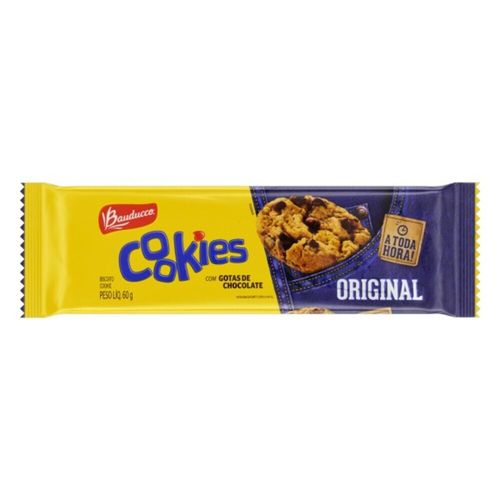 Biscoito-Cookie-Tradicional-Bauducco-Pacote-60g Biscoito-Cookie-Tradicional-Bauducco-Pacote-60g